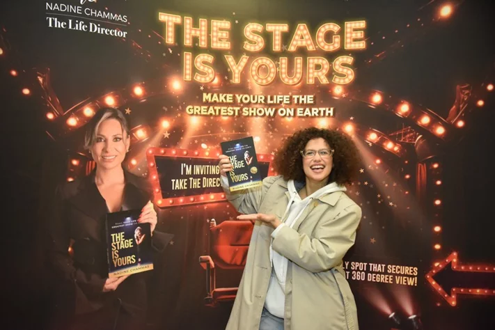 Nadine Chammas book signing